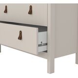 Tvilum Sivo-bež komoda 82x99x38 cm Madrid – | shoptok.hr