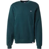 Iriedaily Sweater majica smaragdno zelena