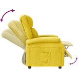  Naslonjač od tkanine žuti | shoptok.hr
