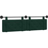  Držeće uzglavlje Zidne Tamnozelena 170 x 55 x 5 cm Baršun - Tamnozelena 160 cm bez LED | shoptok.hr