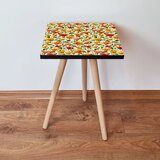 Hanah home Shp248 - yellow yellowgreenorangewhite side table Hanah home Shp248 - yellow yellowgreenorangewhite side table Slike