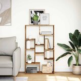  Regal za knjige boja starog drva 72x20x120,5 cm konstruirano drvo | Eponuda.com