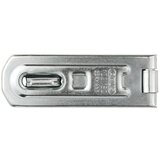 Abus Zasun za zatvaranje vrata 100/80 (Š x D: 27 x 80 mm, Čelik, Prikladno za: Vrata u ravnini sa zidom) | shoptok.hr