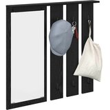  Vješalica za kapute na zidu Zidne Crni hrast 84 x 10 x 80 cm | shoptok.hr