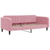  Dnevni krevet ružičasti 90 x 200 cm baršunasti | shoptok.hr