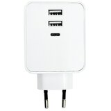 VOLTOMAT USB adapter za automobil (Bijele boje, 3-struko) | shoptok.hr