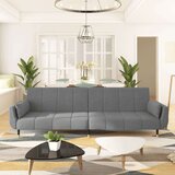  kavč dvosed z ležiščem z blazinami, žamet, svetlo siva, 220x84,5x69 cm | Shoptok.si