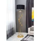 Opviq podna lampa clichy black gold Cene