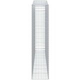  Lučne gabionske košare 3 kom 400x50x220/240cm pocinčano željezo | shoptok.hr