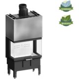 HITZE TRINITY 80x35x53.G - model C (črni šamot) | Shoptok.si