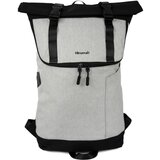 Himawari Unisex's Backpack Tr23093-1 Black/Light Grey | shoptok.hr