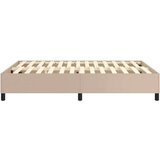  Box spring posteljni okvir kapučino 140x200 cm umetno usnje, (20788171) | Shoptok.si
