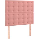  box spring s madracem LED ružičasti 90x190 cm baršunasti | shoptok.hr