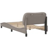  Okvir za krevet s uzglavljem smeđesivi 80x200 cm od tkanine | shoptok.hr