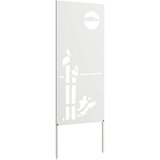  Privatnost u vrtu Bijelo 50 x 140 cm Hladno valjana čelična | shoptok.hr