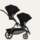 Redsbaby NUVO Twin otroški voziček 2v1 Black, Black B | Shoptok.si