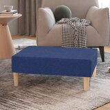vidaXL stolček za noge moder 78x56x32 cm blago Cene