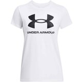 Under Armour Funkcionalna majica 'SPORTSTYLE' črna / bela Cene