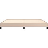  Okvir za krevet bez madraca boja cappuccina 200x200 cm od umjetne kože | shoptok.hr