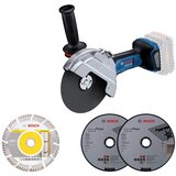 Bosch Najboljše iz obeh svetov: globina reza kotnega brusilnika 230 mm glede na velikost in težokotni brusilnik 125 mm Professional GWS 18V-180 P 06019H6L01 akumulatorski kotni brusilnik 18, (21343722) | Shoptok.si