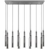 Trio Select LED viseća svjetiljka u srebrnoj boji sa staklenim sjenilom Lucent – | shoptok.hr