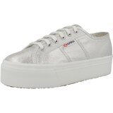 Superga Nizke superge 'Lame' srebrna | Shoptok.si