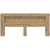  Glava kreveta s ormarićem Hrast artisan 180 cm | Shoptok.si