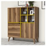 Hanah home Pulse Walnut Yellow komoda | ePonuda.com