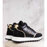 Gemre Black insulated high-top sneakers Mikaela | Shoptok.si