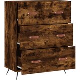 vidaXL Komoda boja dimljenog hrasta 69,5x34x90 cm konstruirano drvo | shoptok.hr