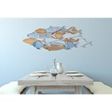 Mauro Ferretti Kovinska stenska dekoracija 91x33,5 cm Fish – | Shoptok.si