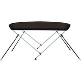 vidaXL Bimini tenda z 2 lokoma črna 179x156x93 cm | Shoptok.si