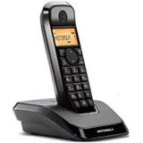 DECT TELEFON S12 SINGLE NEGRO crni
