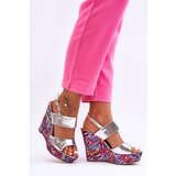 Boto Women's Wedge Sandals Silver Calderia | Shoptok.si