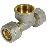  Vijčani T-komad (Promjer: 2 x 20 mm, Unutarnji navoj: ½″, Poniklano) Cijene