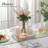 HEWORY 6x steklena cilindrična vaza 25 cm, Ø 8,5 cm, prozorna | Shoptok.si