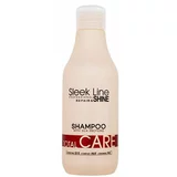 Stapiz Sleek Line Total Care Shampoo šampon za suhu kosu bez sjaja 300 ml za žene