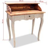  Pisaći Stol Masivno Obnovljeno Drvo 80x40x92 cm | shoptok.hr
