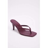 Trendyol Shoes ženske papuče Takss25To00096, bordo | Eponuda.com