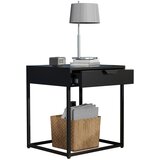 MID.YOU nočna Omarica Flokas S, Črna | Shoptok.si