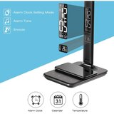  Immax 08965L-LED prigušiva lampa sa bežičnim punjenjem KINGFISHER 8,5W/230V crna | Eponuda.com