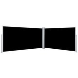 Maison Chic Zložljiva stranska tenda - Senčniki črna 160x600 cm, (22039911) | Shoptok.si