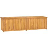vidaXL Vrtna škatla 200x50x55 cm trdna tikovina, (20709598) Cene