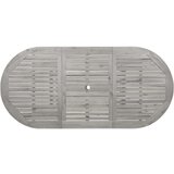 vidaXL Vrtni blagovaonski stol (120-170) x 80 x 75 cm od drva bagrema | shoptok.hr