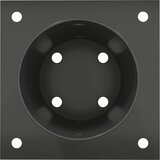  Okrugli sidrište u zemlji 4 pcs Antracit 15 x 15 x 15 cm Metal | Eponuda.com