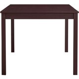  Jedilna miza temno rjava 180x90x73 cm borovina | Shoptok.si