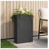 vidaXL Vrtna saksija Antracit 40 x 20 x 75 cm Čelična vrata - Antracit 40 x 20 x 75 cm 1 | shoptok.hr
