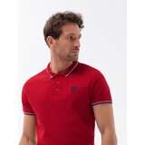 Ombre Koszulka męska polo z kontrastowym wykończeniem | shoptok.hr