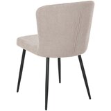 Livetastic STOL S ŠTIRIMI NOGAMI, les, kovina, tekstil rjavosiva | Shoptok.si
