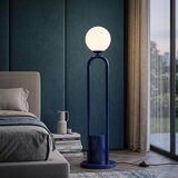 Opviq podna lampa Loop-20453-G, 1 × E27, teget Cene